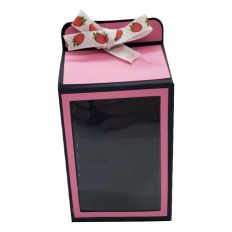 3D - Window Milk Carton Box