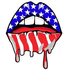 Flag Lips 1
