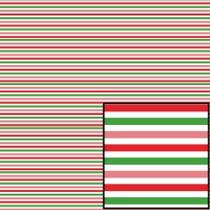 Digital Patter Paper - Watermelon Lines