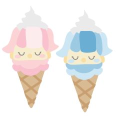 Twin Baby Ice Cream