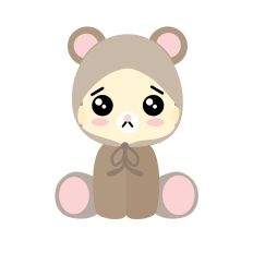 Baby in Teddy Bear Costume