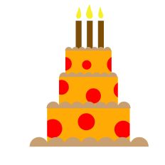 Birthday Bom Bom Cake