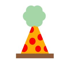Birthday Bom Bom Hat