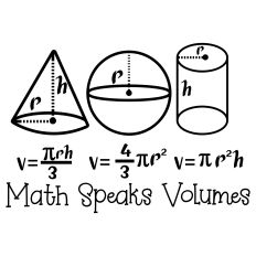 Math Speak Volumes