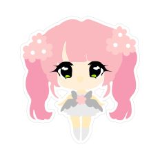 Paper Doll - Flower Girl