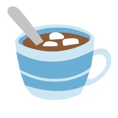 Hot Chocolate with Spoon