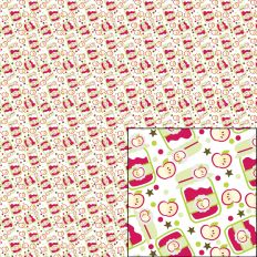 Digital Pattern Paper - Apple Jars