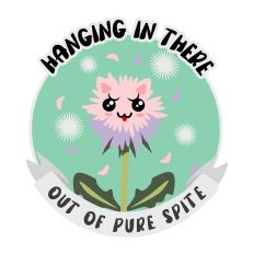 Hanging In There Out Of Pure Spite