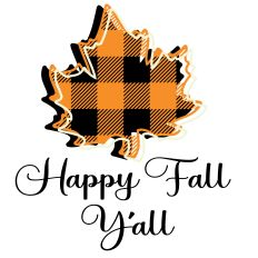Maple Leaf Happy Fall Y'all