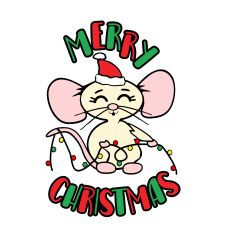 Merry Christmas Mouse