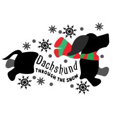 Dachshund Through The Snow