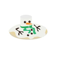 Melted Snow Cookie