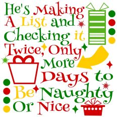 More Days Left To Be Naughty or Nice