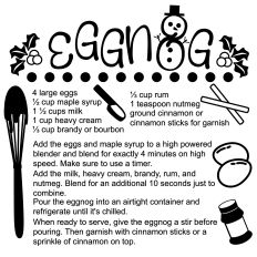 Eggnog Recipe