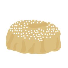 Bundt Cake with Confectioners Sugar