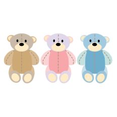 3 Teddy Bears