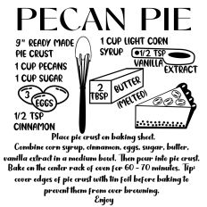 Pecan Pie Recipe