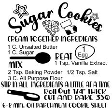 Sugar Cookies Recipe