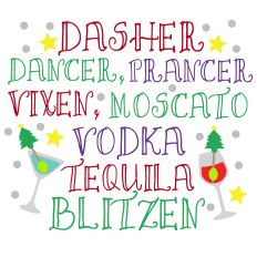 Moscato, Vodka, Tequila, Blitzen