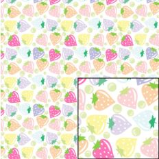Digital Pattern Paper - Rainbow Strawberries