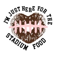 Football Here For the Food