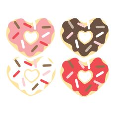 Heart Donuts