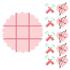 Valentine's Day - Tic Tac Toe Game