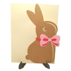Card - Chocolate Easter Bunny