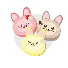 Cute Bunny Pastries Rolls