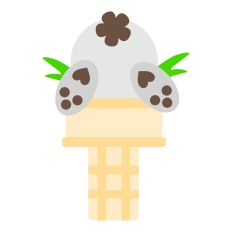 Easter Bunny Ice Cream Cones