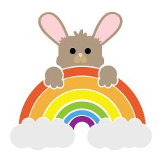 Rainbow Bunny