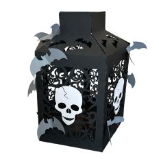 Gothic Skull Lantern
