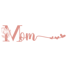 Blush Floral Mom – Soft & Feminine SVG Design