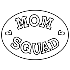 Mom Squad Banner