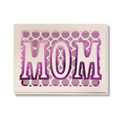 Mom 3D Layered Greeting Card SVG Cut File