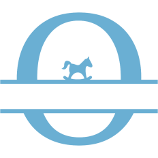 monogram O horse