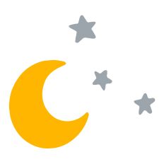 Moon and Stars