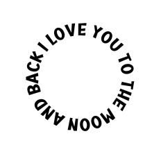 i love you to the moon and back svg 