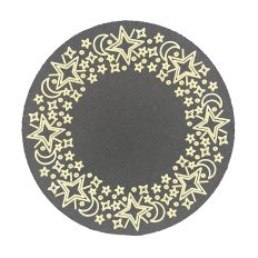 Moon and Stars Mandala Frame Sketch File