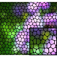 Mosaic abstract pattern
