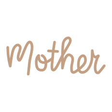 Mother Cursive Title