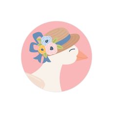 Mother Goose Sticker