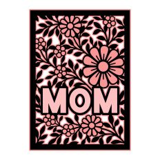Mothers Day flat card