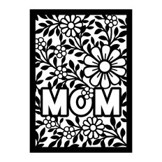 Mom floral card