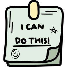 i can do this post it