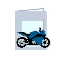 MOTORCYCLE CARD