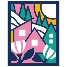 Mountain view - 5 layers - A2