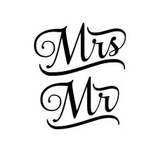 mr mrs svg cut file printable