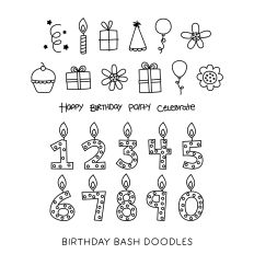 MTF Birthday Bash Doodles