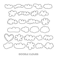 MTF Doodle Clouds